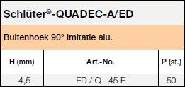 Schlüter-QUADEC-A/ED