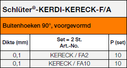 <a name='f'></a>Schlüter®-KERDI-KERECK-F /-KM