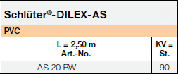Schlüter®-DILEX-AS