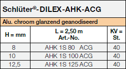 Schlüter®-DILEX-AHK-AGE