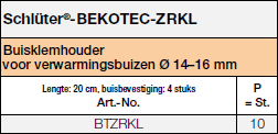 Schlüter®- BEKOTEC-ZRKL-1