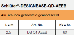 <a name='qdaeeb'></a>Schlüter®-DESIGNBASE-QD-AEEB