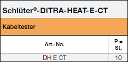 Schlüter®-DITRA-HEAT-E-CT