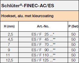 Schlüter®-FINEC-AC/ES
