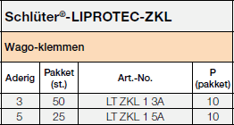 Schlüter®-LIPROTEC-ZKL