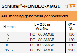 Schlüter®-RONDEC-AMGB